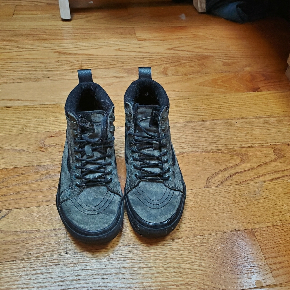 Vans corduroy high tops